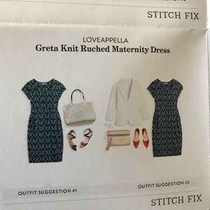 Stitch Fix Loveappella Maternity Dress